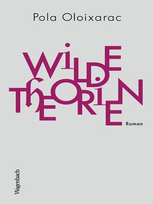 cover image of Wilde Theorien